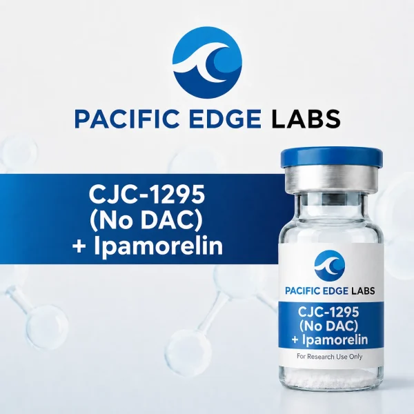 Pacific Edge Labs CJC-1295 (no DAC) + Ipamorelin product packaging
