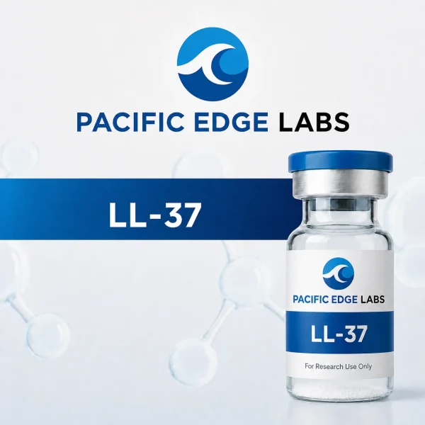 Pacific Edge Labs LL-37 product packaging