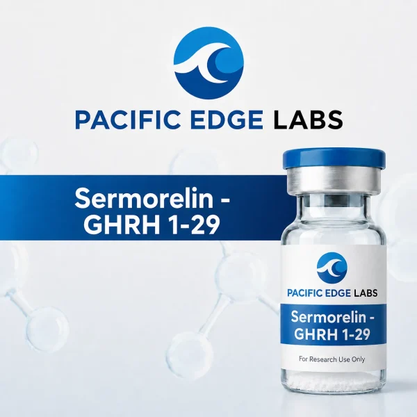 Pacific Edge Labs Sermorelin product packaging